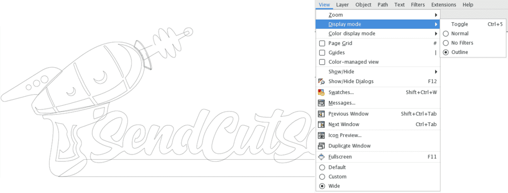 Merging And Welding Shapes In Inkscape For Laser Cutting