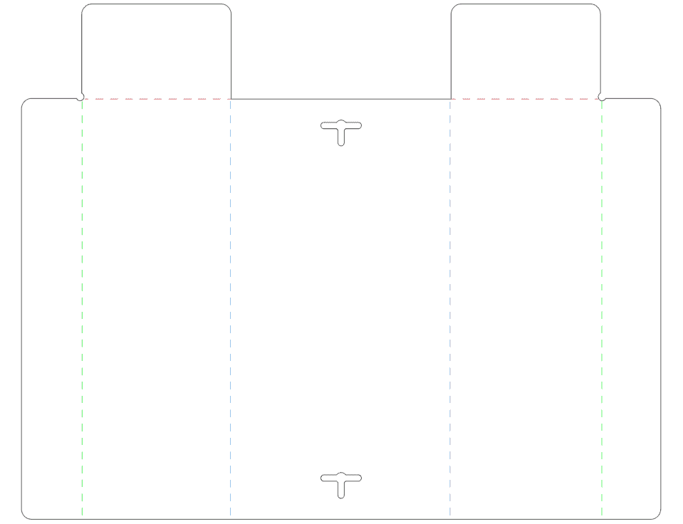 Use colors to differentiate between bend directions and angles